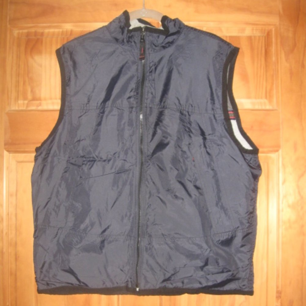 Gap Navy Blue Vest with Knitted Lining